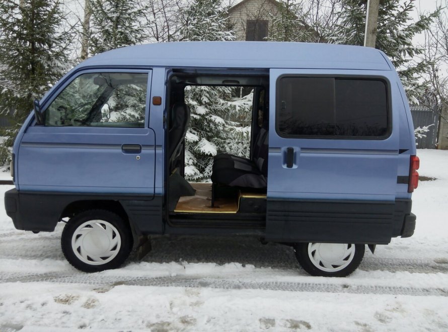 Daewoo Damas грузоподъемность