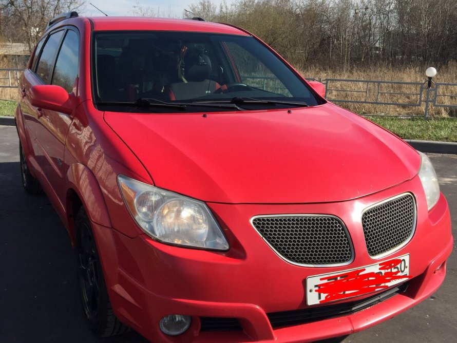 Pontiac Vibe 2005 красный
