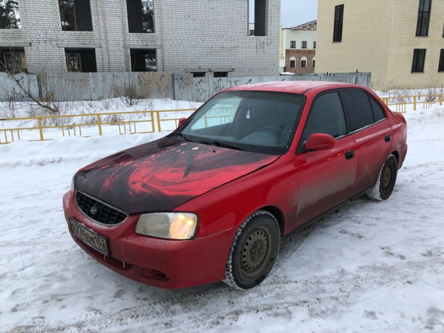 Хендай акцент 2001