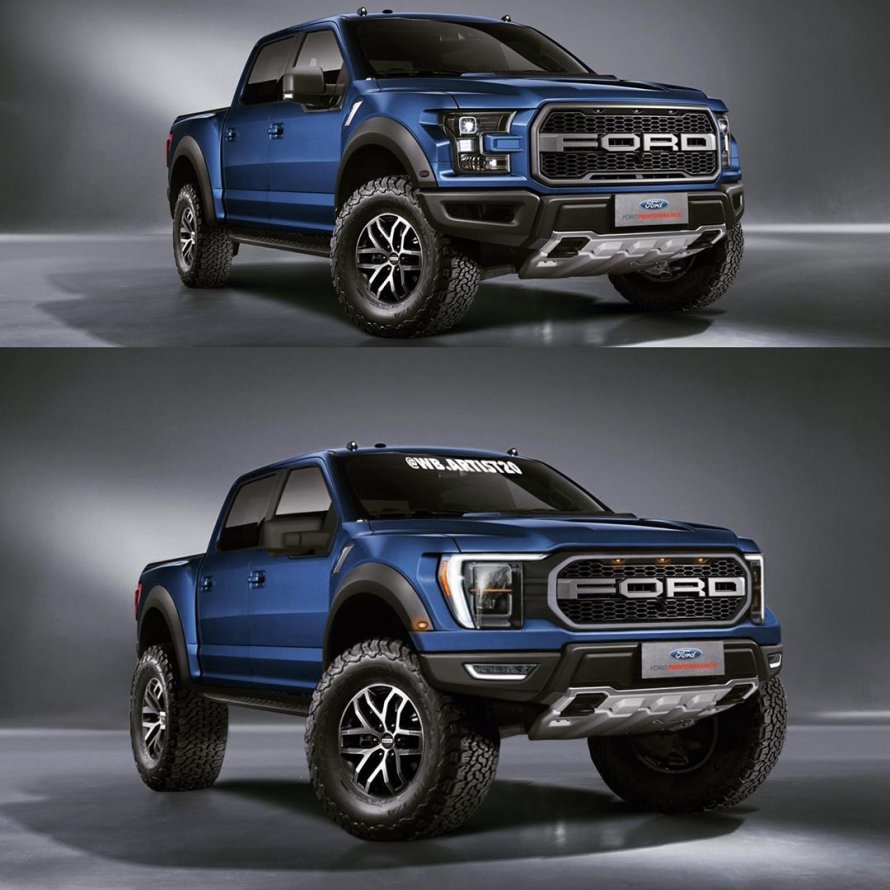 Ford f150 Раптор (2021)