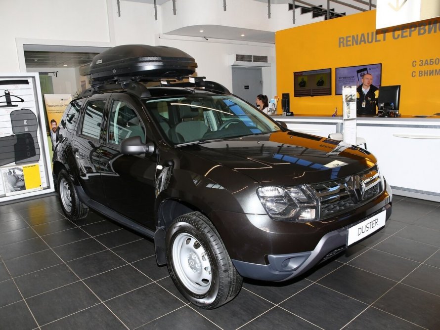 Renault Duster 2018 белый