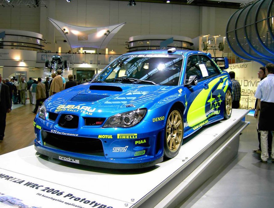 Subaru Impreza WRX STI WRC 2007