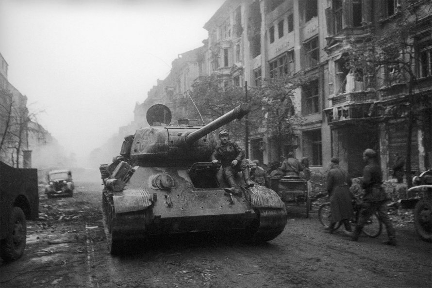Т-34-85 В Берлине