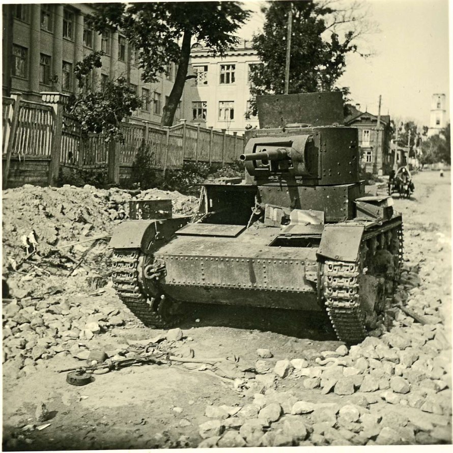 Т-26 В бою