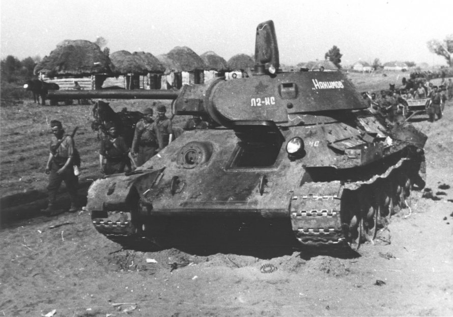 Т34 танк 2й мировой