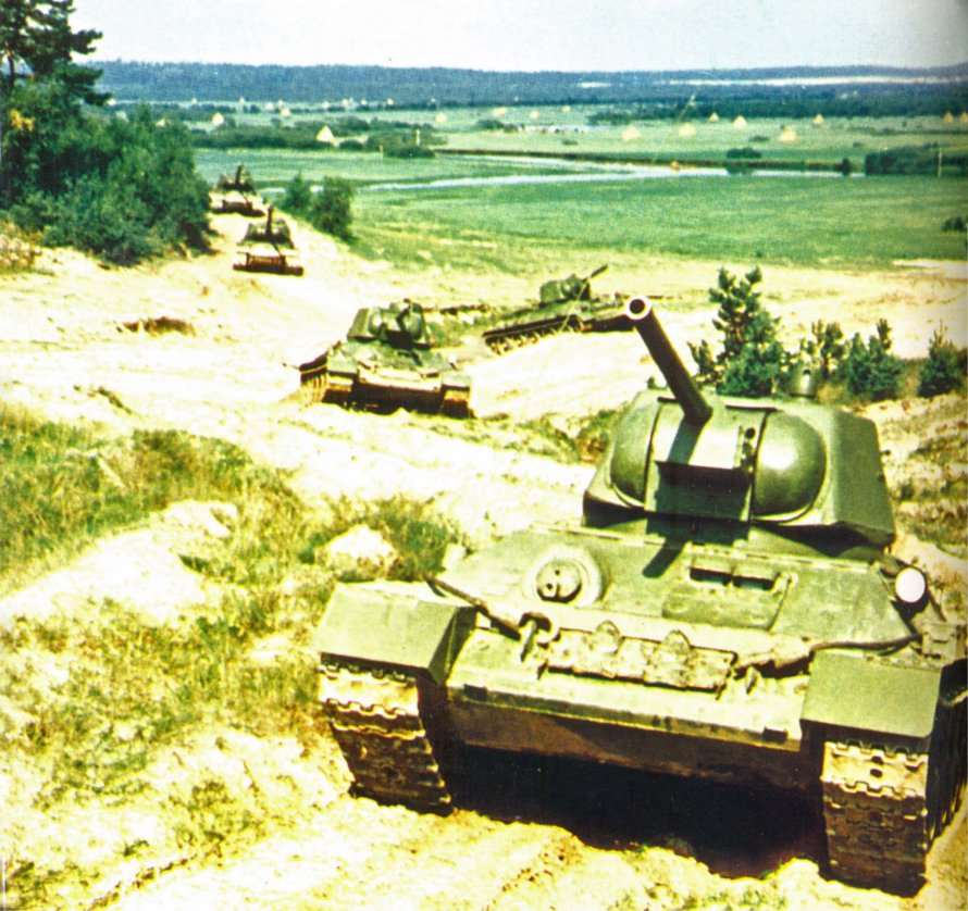Вторая мировая война танк СССР т34