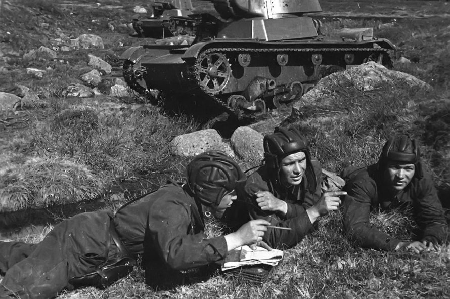 Советские танкисты 1941