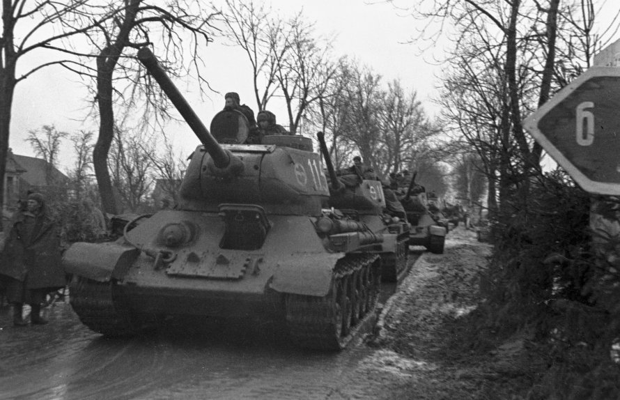 Т-34-85 В Германии