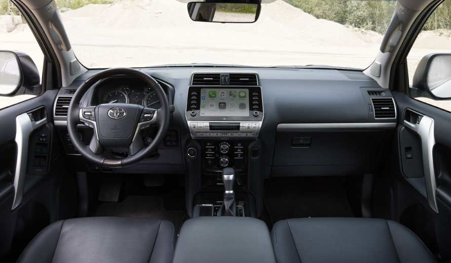 Toyota Land Cruiser Prado 2020 багажник