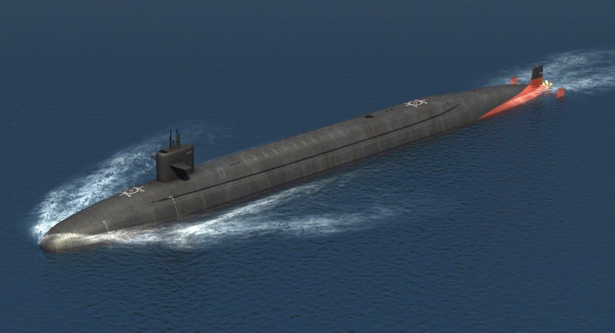 SSBN Ohio class 3d model