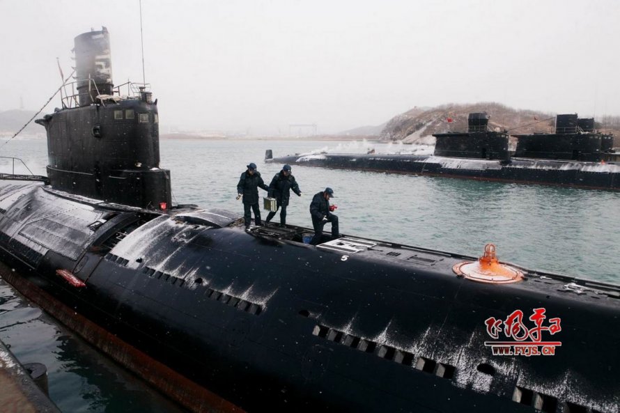 Дизель-электрическая подводная лодка ВМС Китая