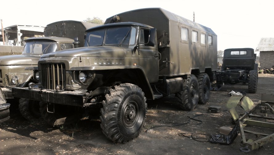 Урал 4320 кунг к-4320