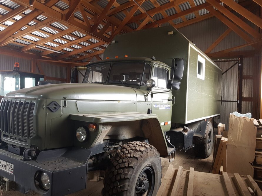 Армейский «Урал-4320» кунг