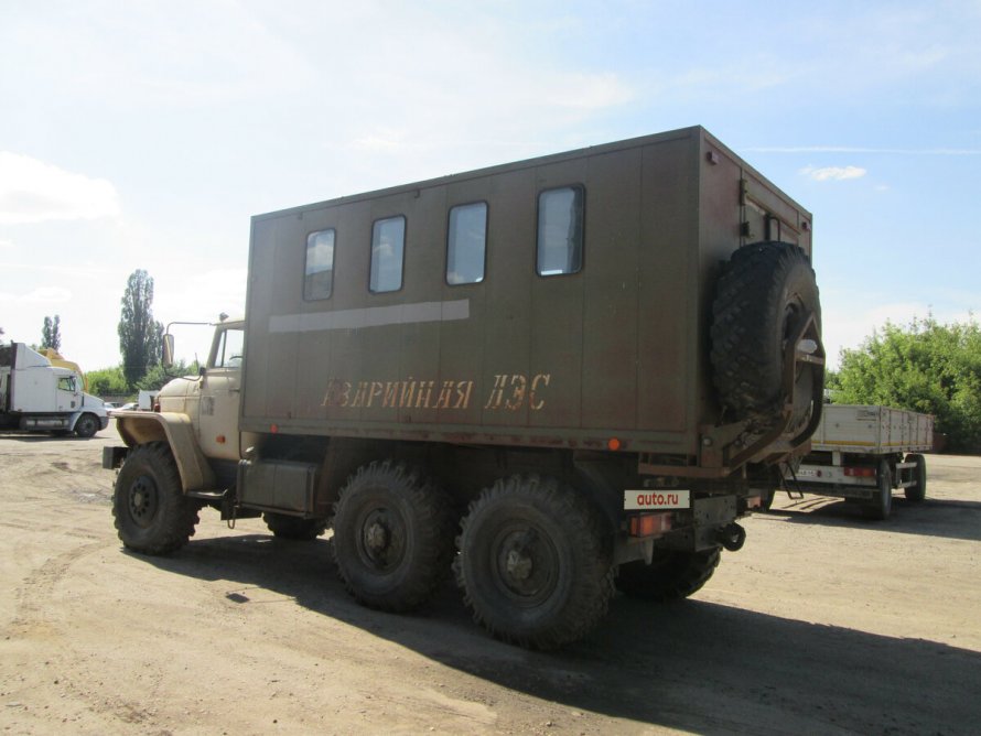 Техпомощь Урал 4320 с кунгом