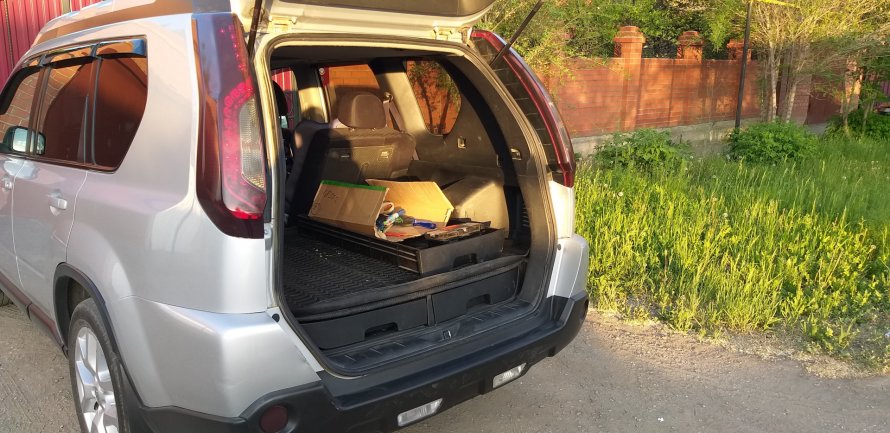 Nissan x-Trail 2021 багажник
