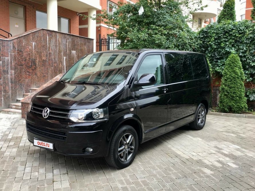 VW t5 Multivan черный