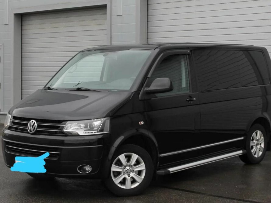 VW t5 Multivan черный