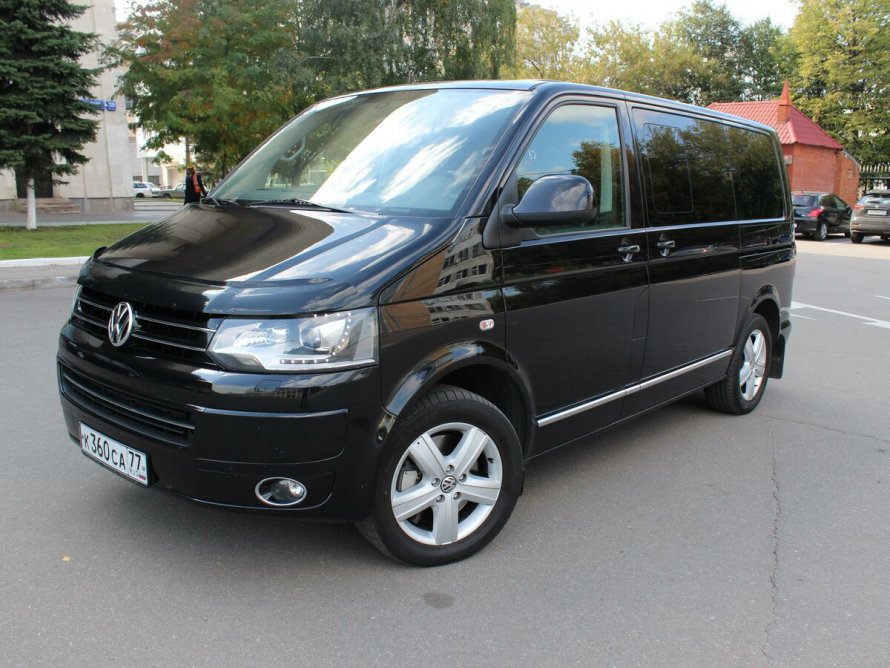 VW t5 Multivan черный