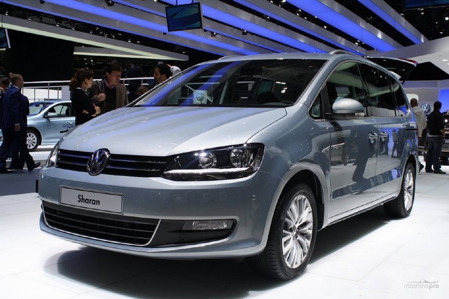 Volkswagen Sharan 2011 багажник