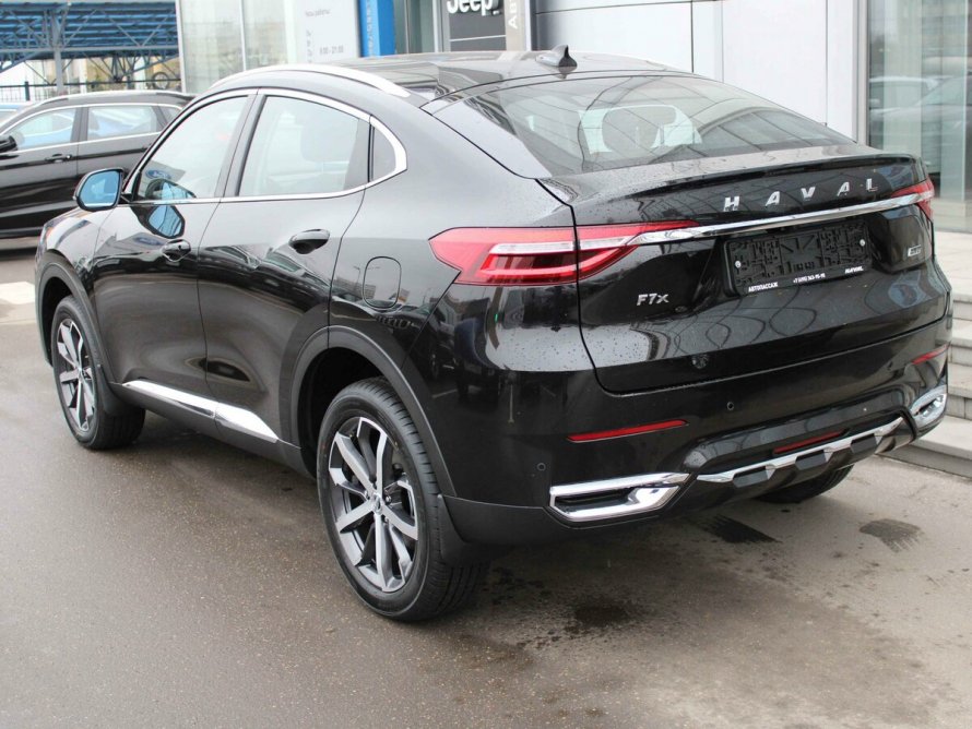 Haval f7 черный антихром