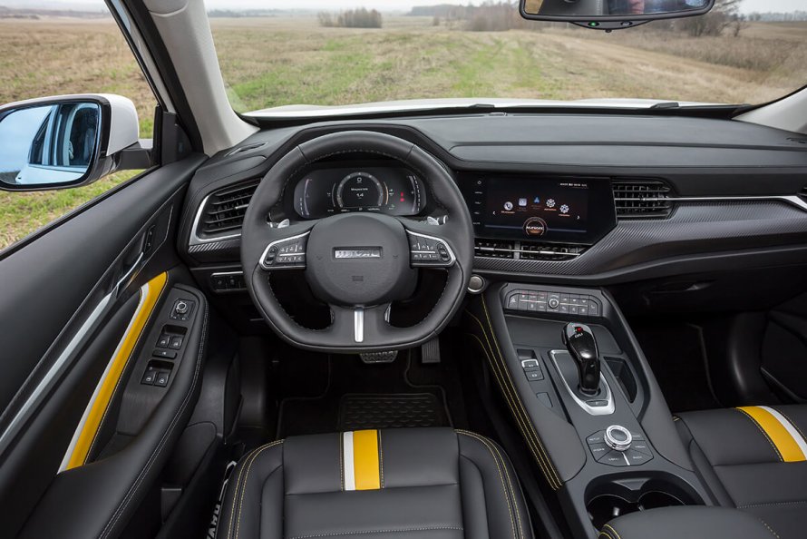 Haval f7x салон