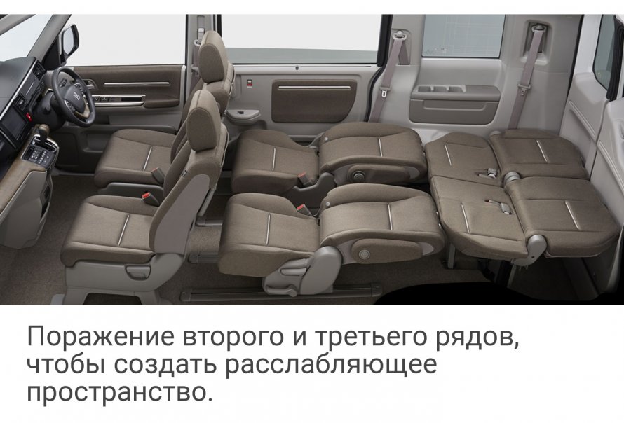 Honda Stepwgn spada салон