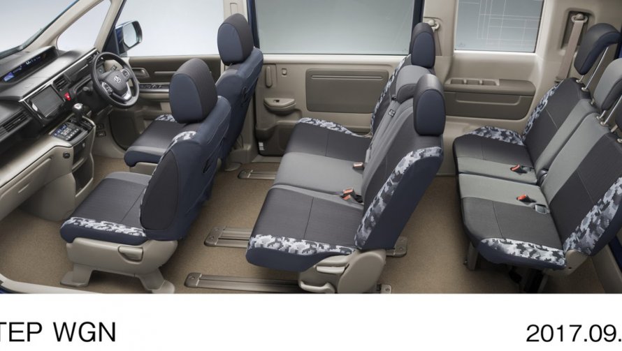 Honda Stepwgn spada 2018 салон