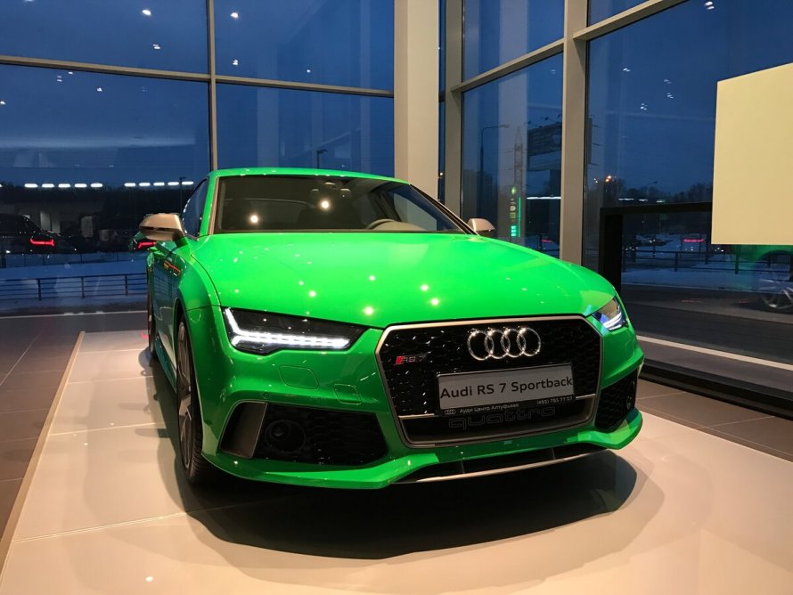 Audi rs7 4g Рестайлинг