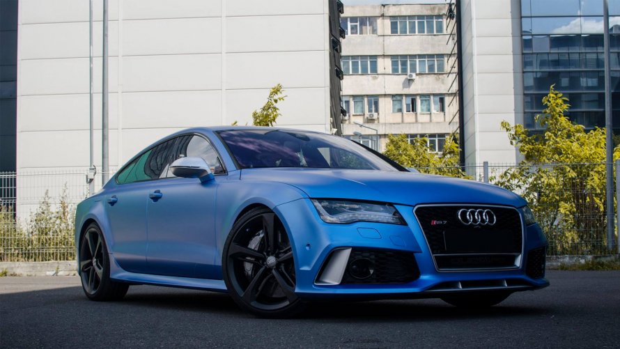 Audi rs7 Matte Chrome
