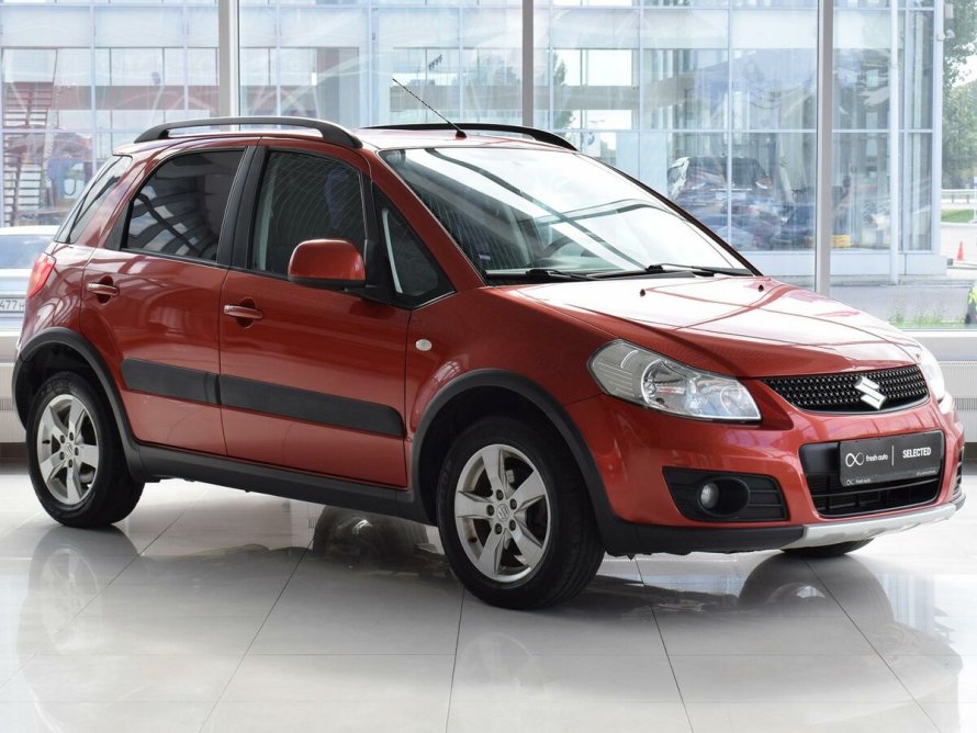 Suzuki sx4 2011 красная