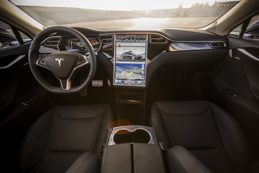 Tesla model s p85 Interior