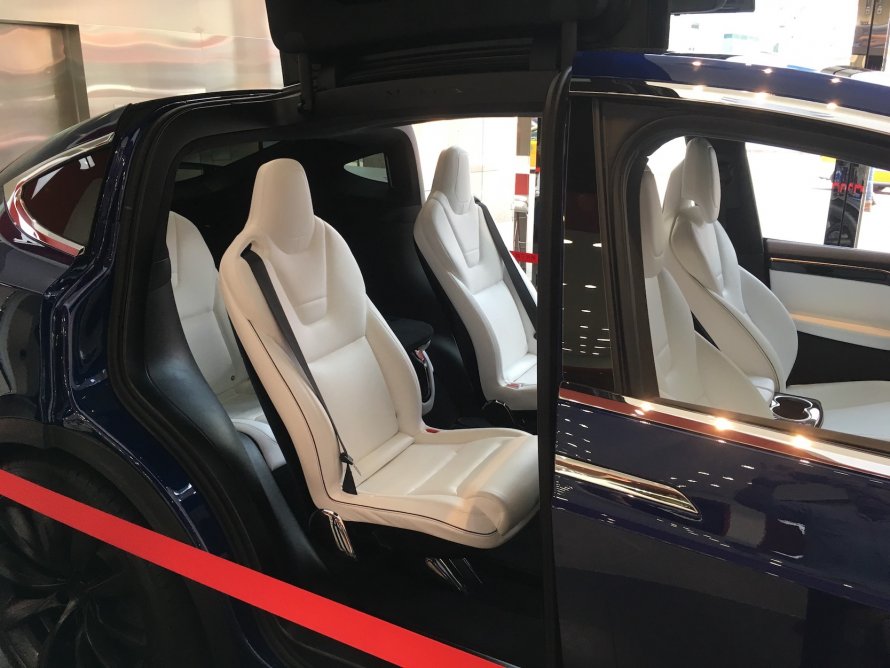 Tesla model s 2013 салон