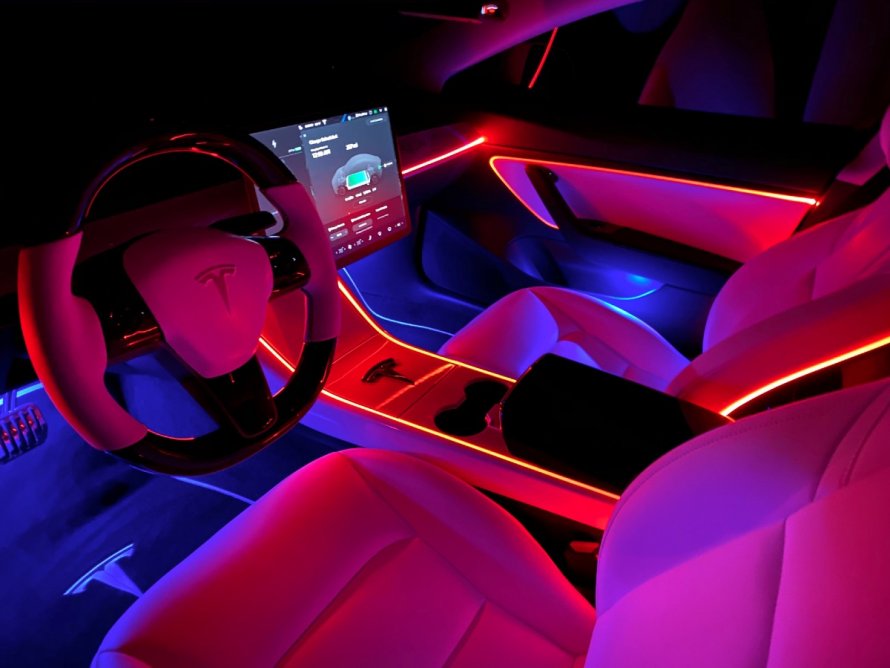 Tesla model s 2013 салон