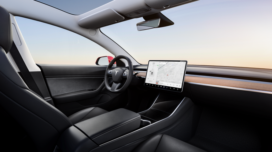 Tesla model s p85 Interior