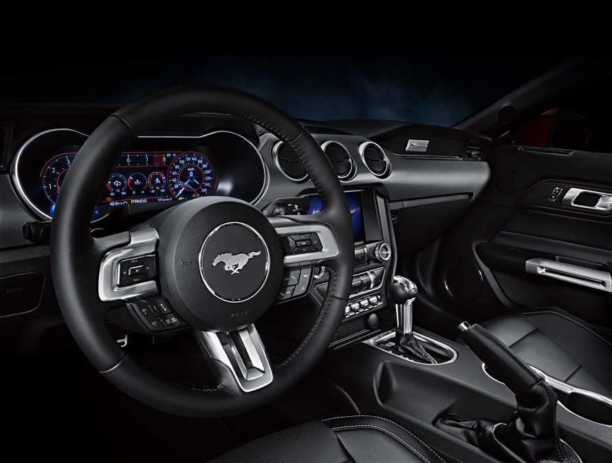 Ford Mustang gt 2020 салон