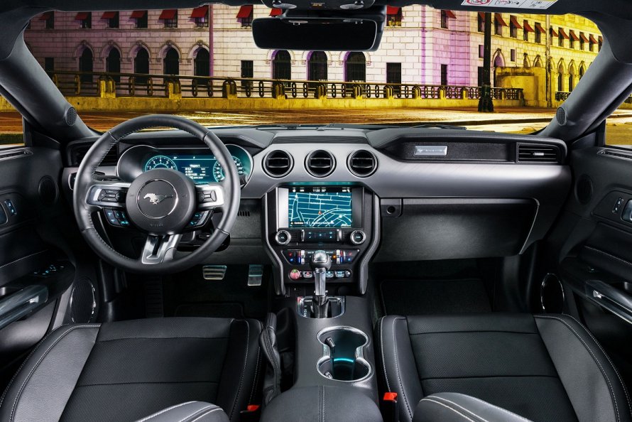 Ford Mustang gt500 2020 салон