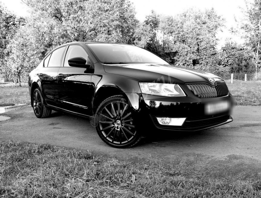 Skoda Octavia a7 Black