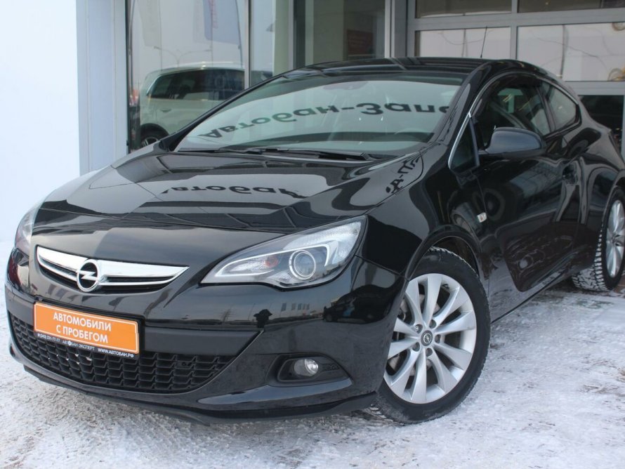 Opel Astra j седан черный 2013