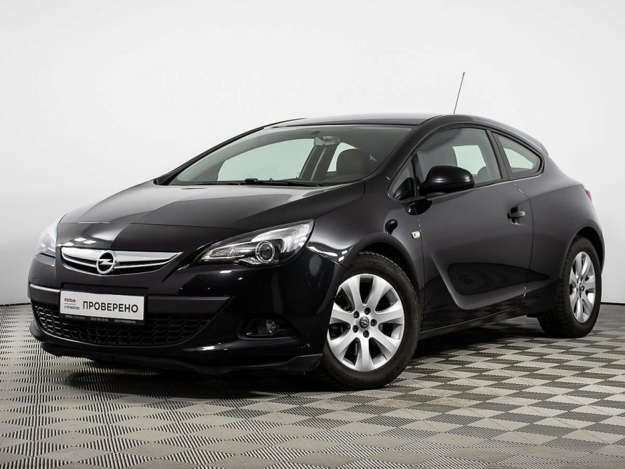 Opel Astra 2011 черный