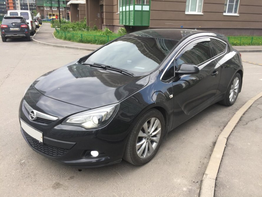 Астра j хэтчбек 5 черный