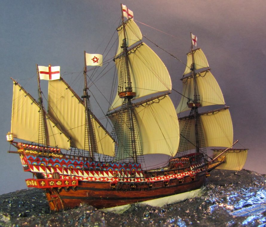 HMS Revenge масштаб 1:85