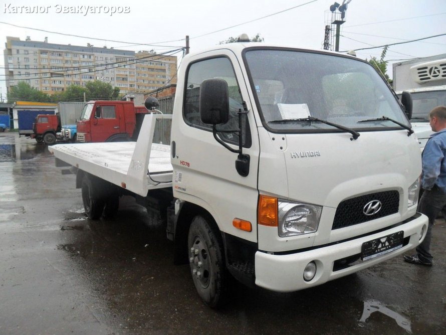 Hyundai hd120 эвакуатор манипулятор