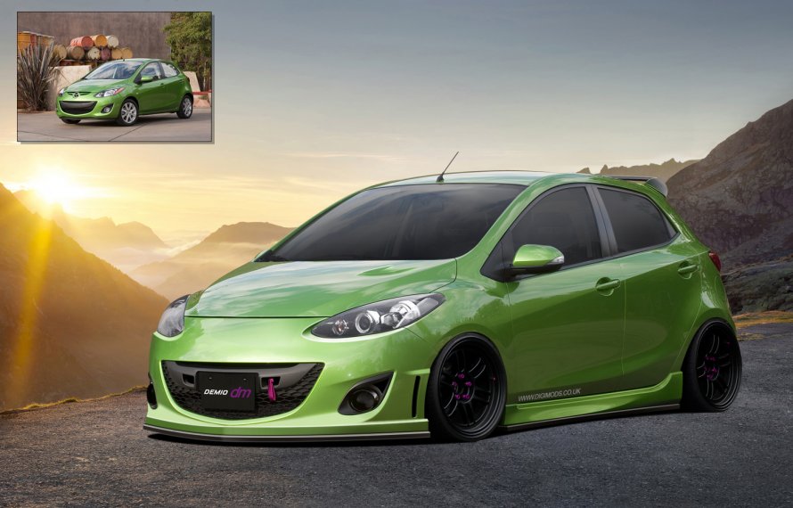 Mazda Demio 2006 стенс