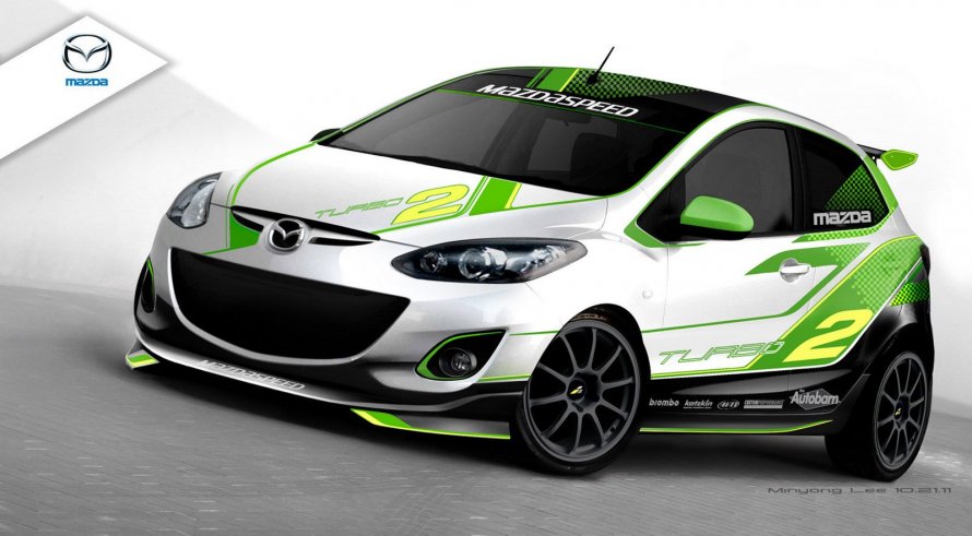 Mazda 3 Green Tuning