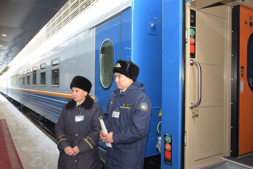 Поезда Казахстана