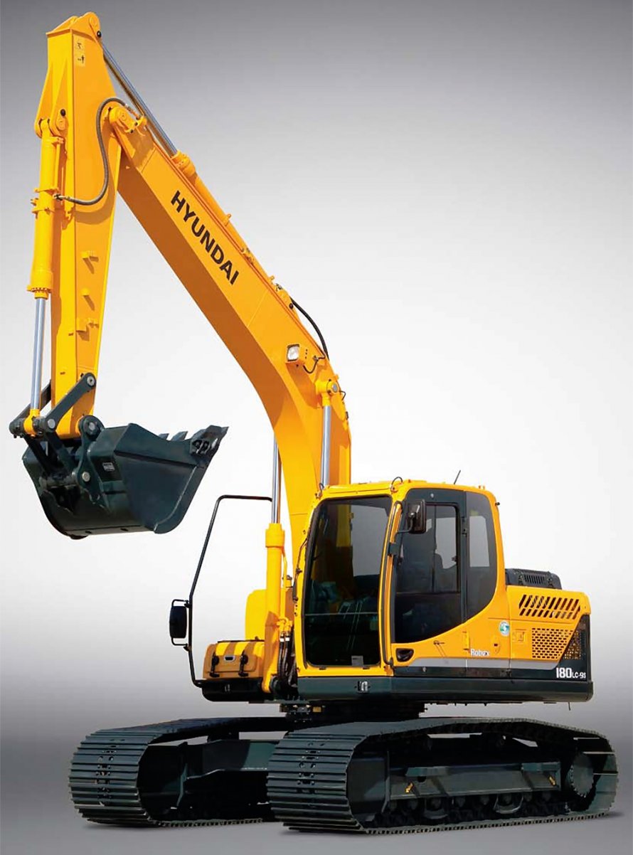 Гусеничный экскаватор Hyundai r180lc-9s