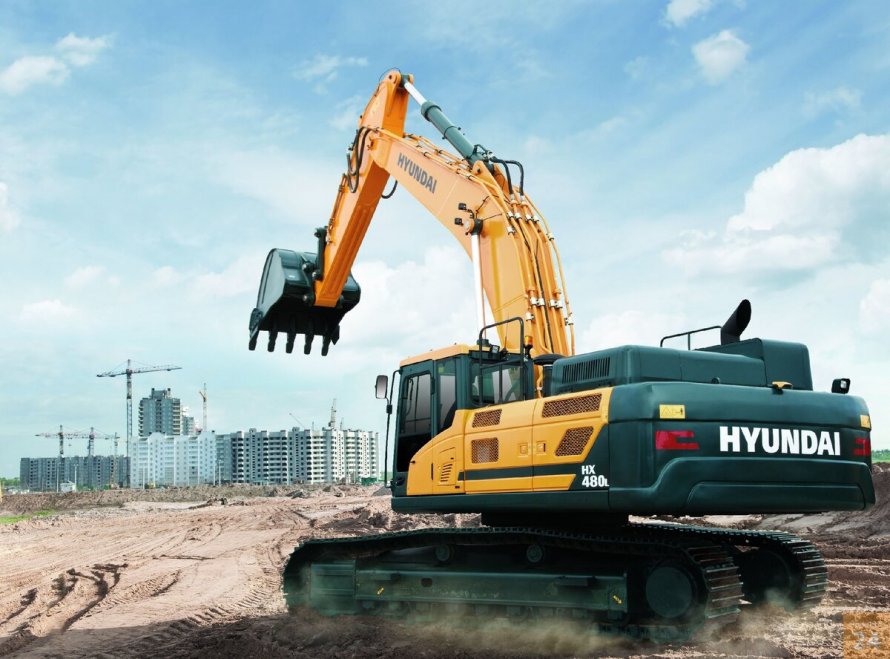 Экскаватор Hyundai 480
