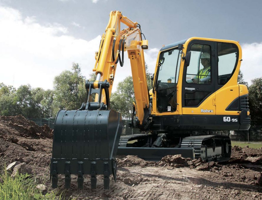 Экскаватор Hyundai r60-9s