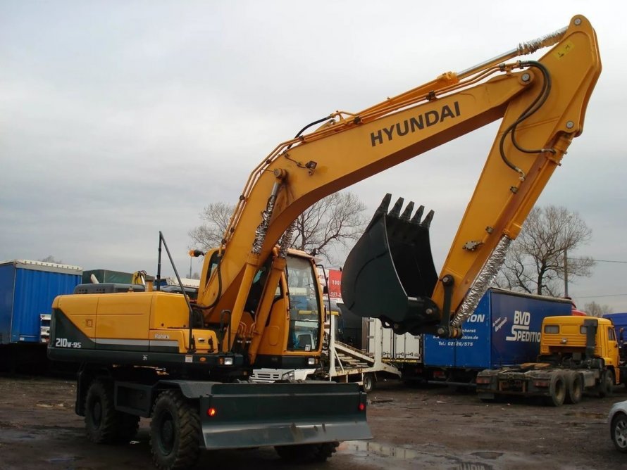 Экскаватор Hyundai r210w-9s