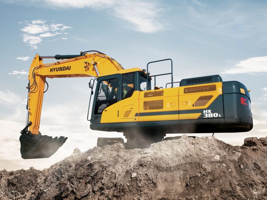 Экскаватор Hyundai 380